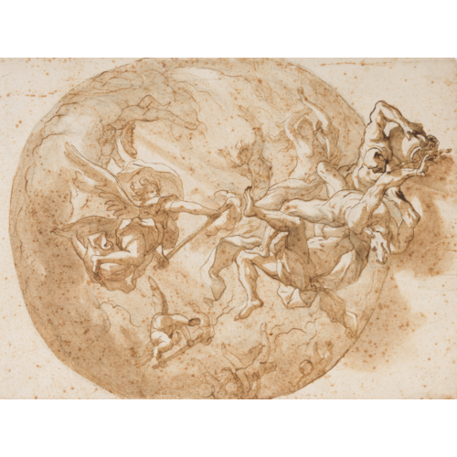 Study for a Ceiling Fresco with the Fall of the Rebel Angels